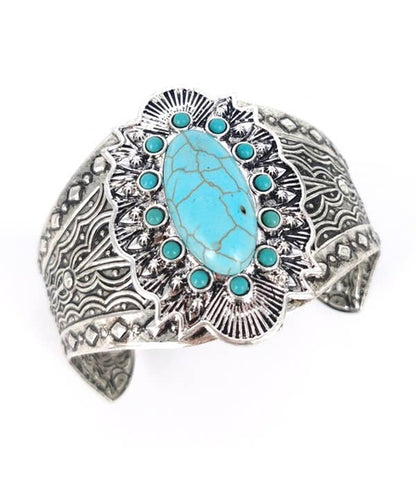 ( Q503 )  TURQUOISE BANGLE BRACELET