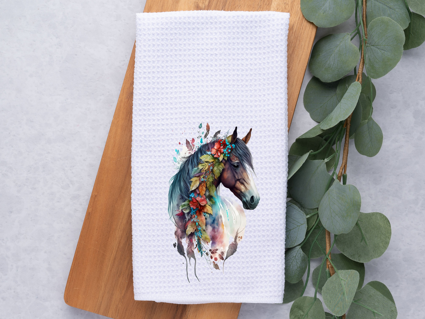 Rustic Equine / Horse / Kitchen / Dish / Hand Towel