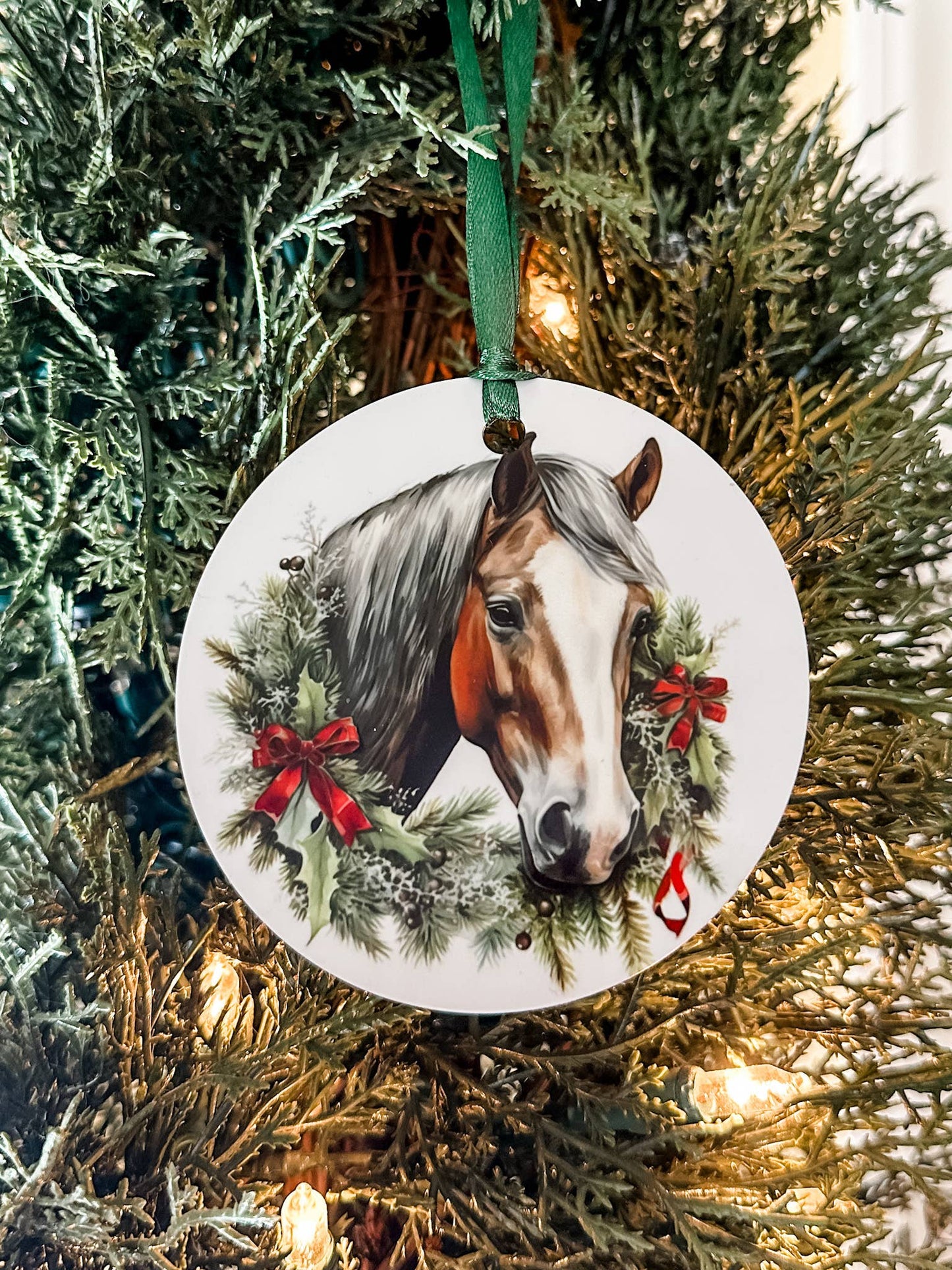 Christmas Ornament - Holiday Horses (Multiple Options)