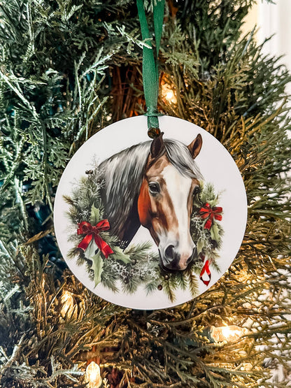 Christmas Ornament - Holiday Horses (Multiple Options)