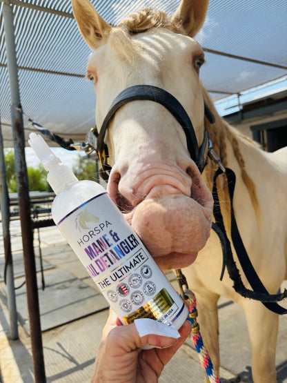 Mane & Tail Detangling Spray Peach & Honey - The Ultimate