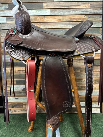 17" Custom HR Draft Trail Saddle