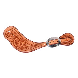 Professionals Choice Professional's Muleshoe Natural Oak Spur Straps