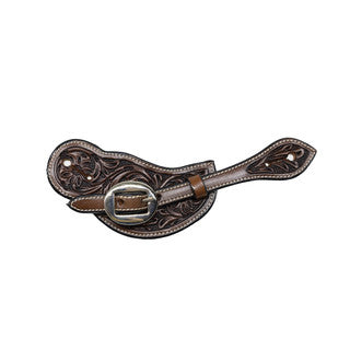 Professional’s Choice Spur Strap – Chocolate Floral
