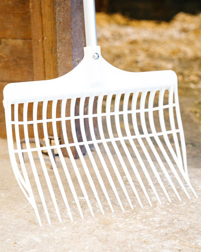 Heavy Duty Manure Fork with Aluminum Handle