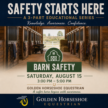 Safety Series Education Event - Trailer, Barn & Rider Safety