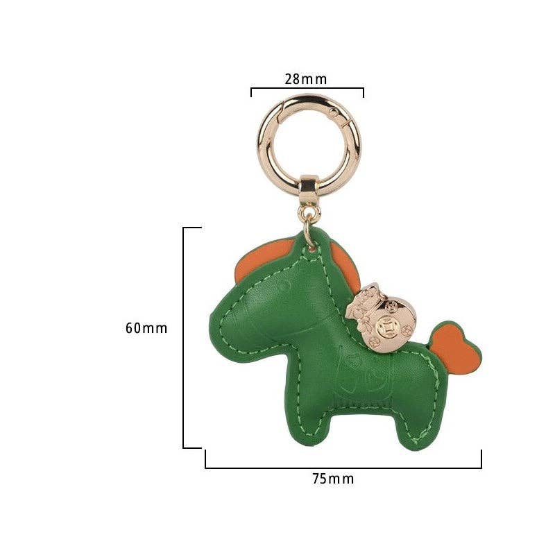 Adorable Horse-Shaped Keychain Pendant