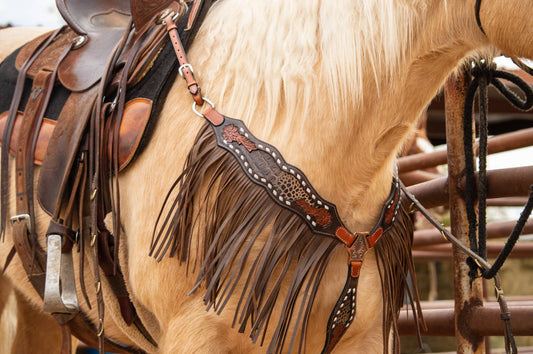 Josie Wales Fringe Headstall and Breast Collar Set