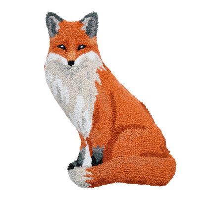Shaped Fox Hook Pillow