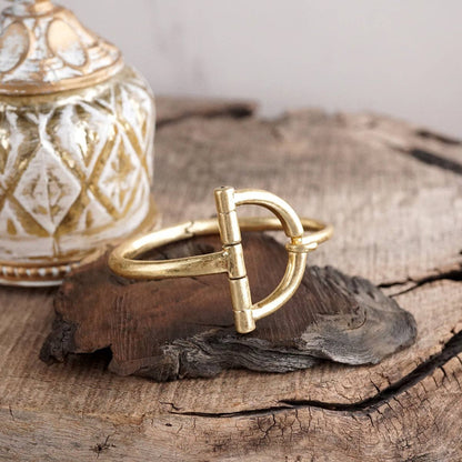 Equestrian Loop – Horsebit Hook Bracelet