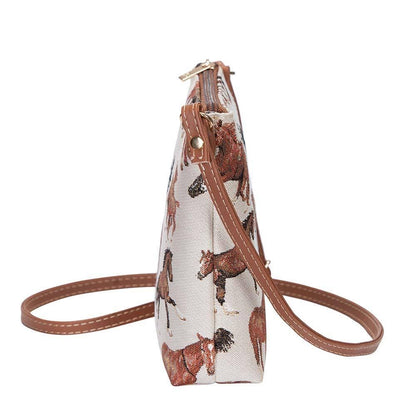 SignareArt - Running Horse Sling Bag Purse Crossbody