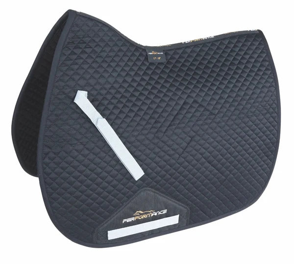 Shires Performance Suede Saddle Pad Black