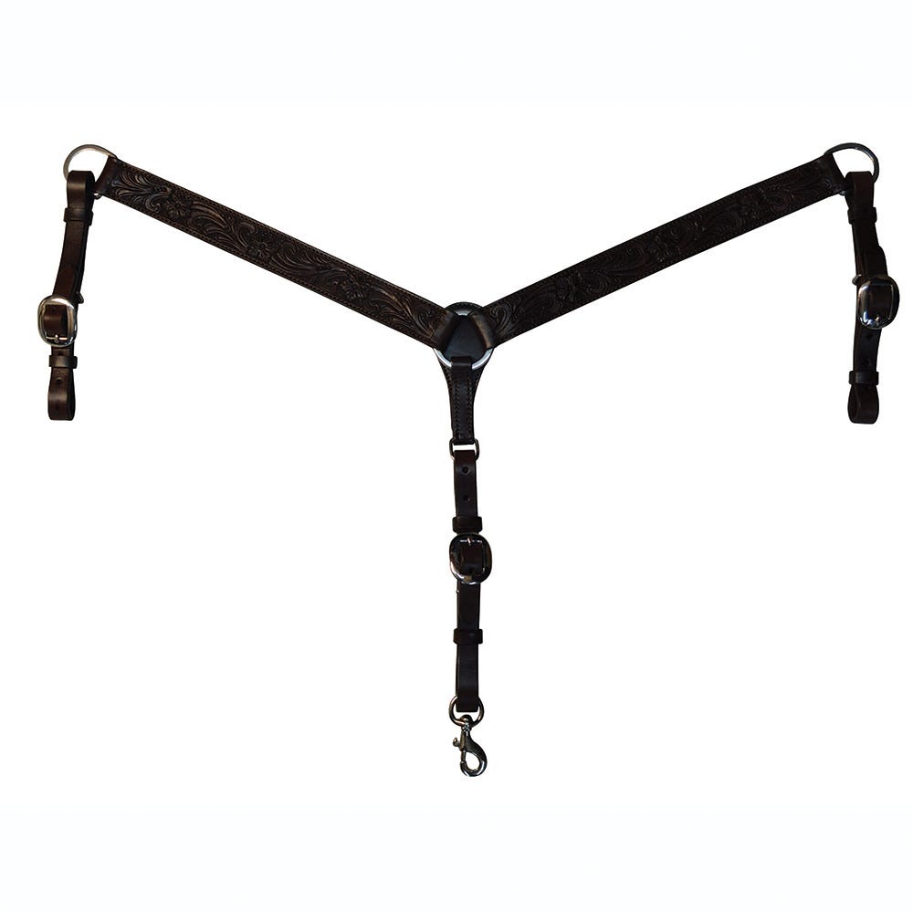 Straight Floral Breast Collar