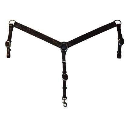 Straight Floral Breast Collar