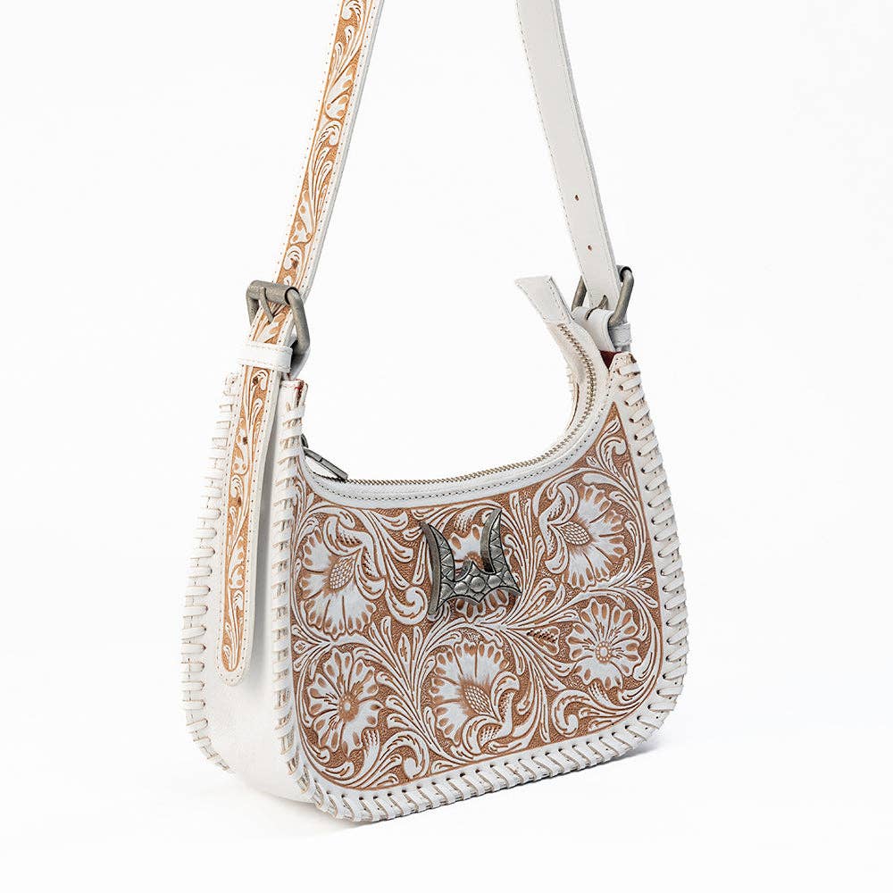 Loyal West Dannia Medium Purse - Ivory Dust