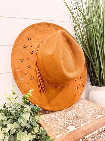 Horseshoe Cutout Hat