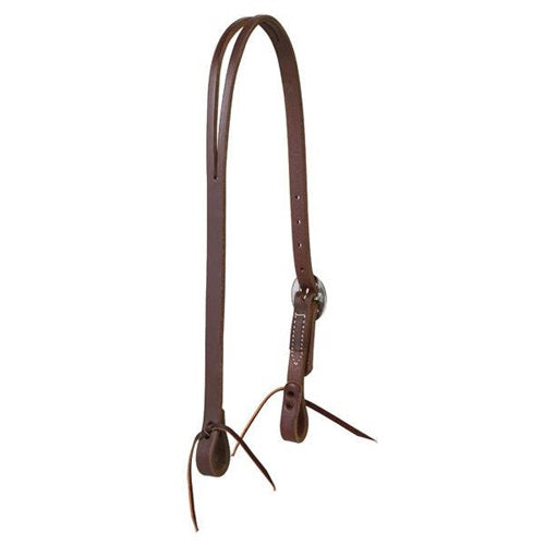 Weaver Working Tack Split Ear Headstall, 3/4", Stainless