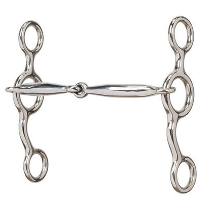 All Purpose Bit with 5" Sweet Iron Smooth Snaffle Mouth