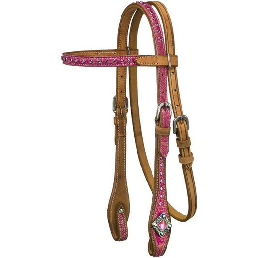 Silver Royal Mini/Pony Azalea Browband Headstall