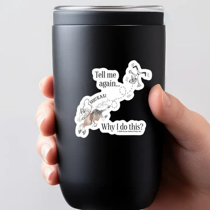 3" Tumbler Sticker WATERPROOF