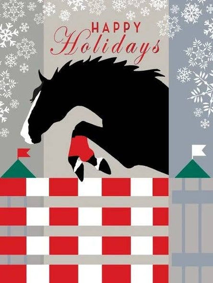 Horse Boxed Christmas Cards | Jumper Snowflake | 8 Holiday