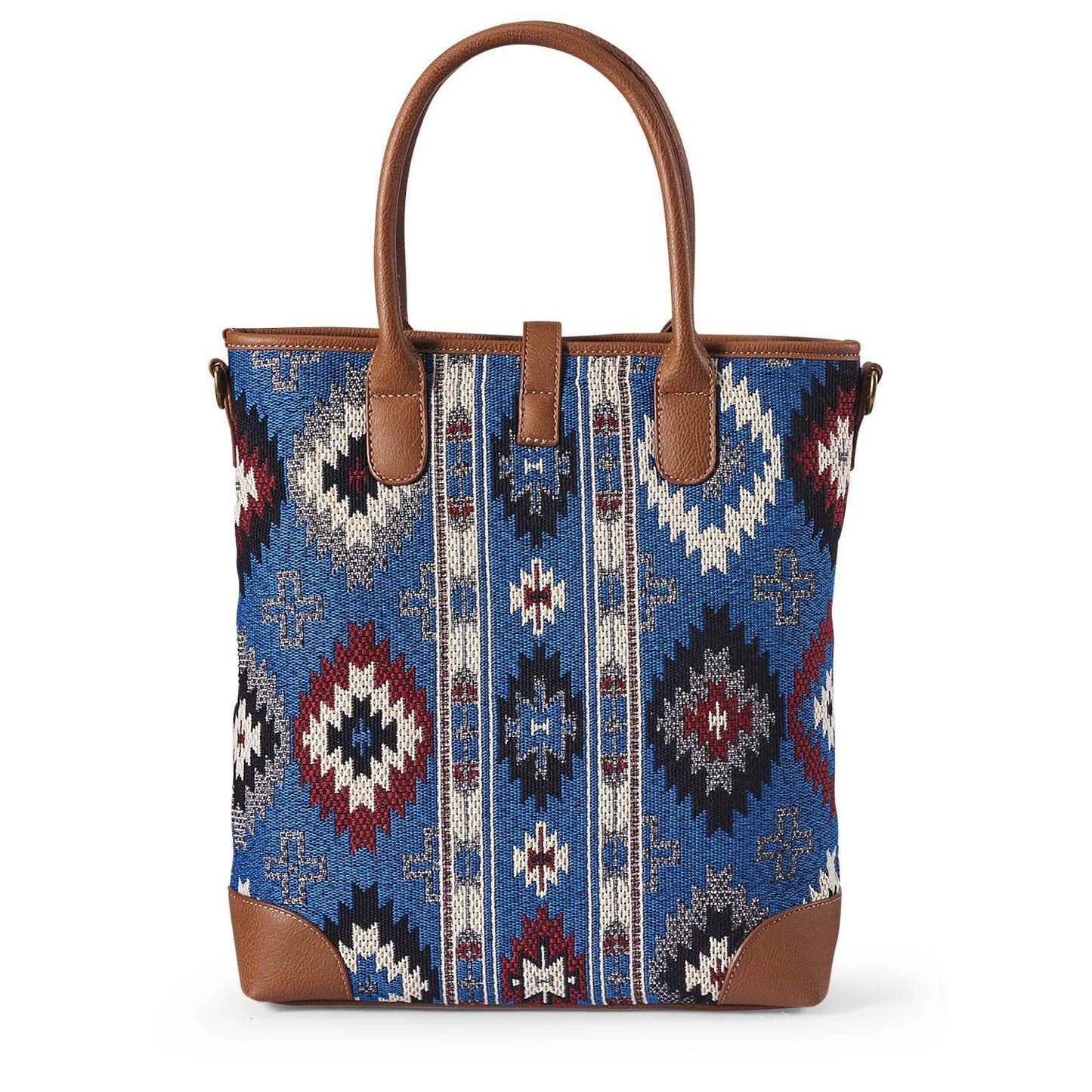Southwestern Print Jacquard Handbag