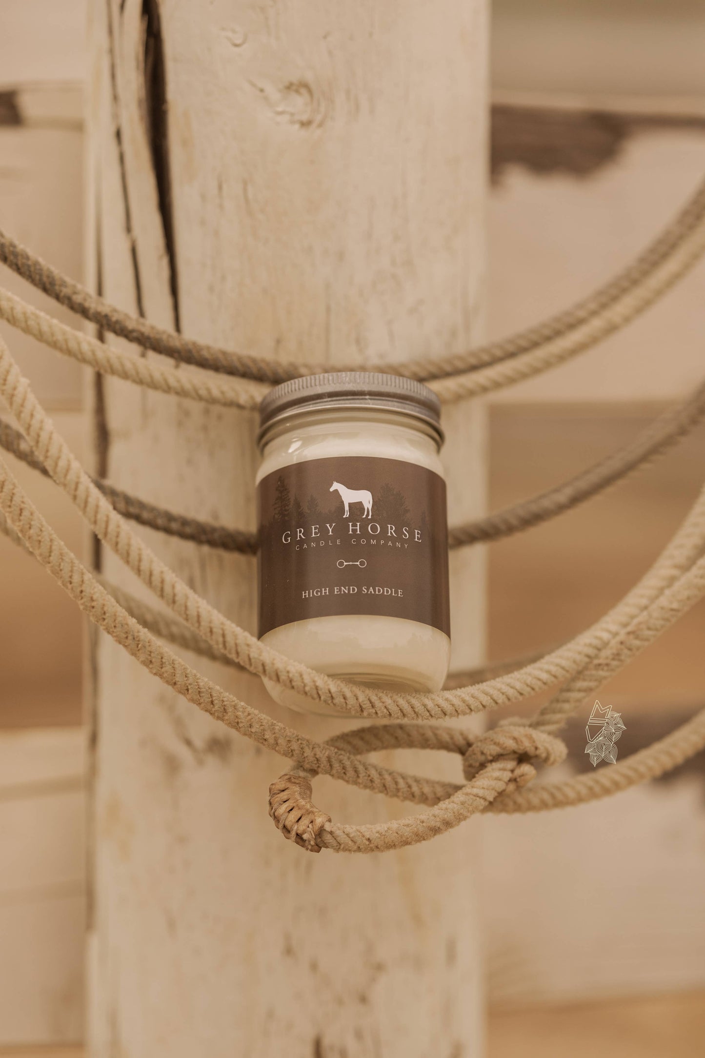 High End Saddle Soy Candle