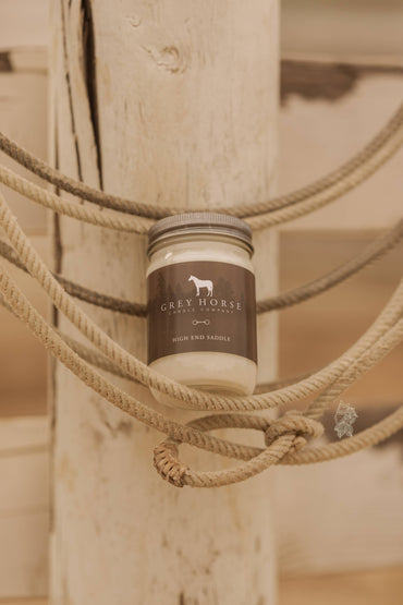 High End Saddle Soy Candle