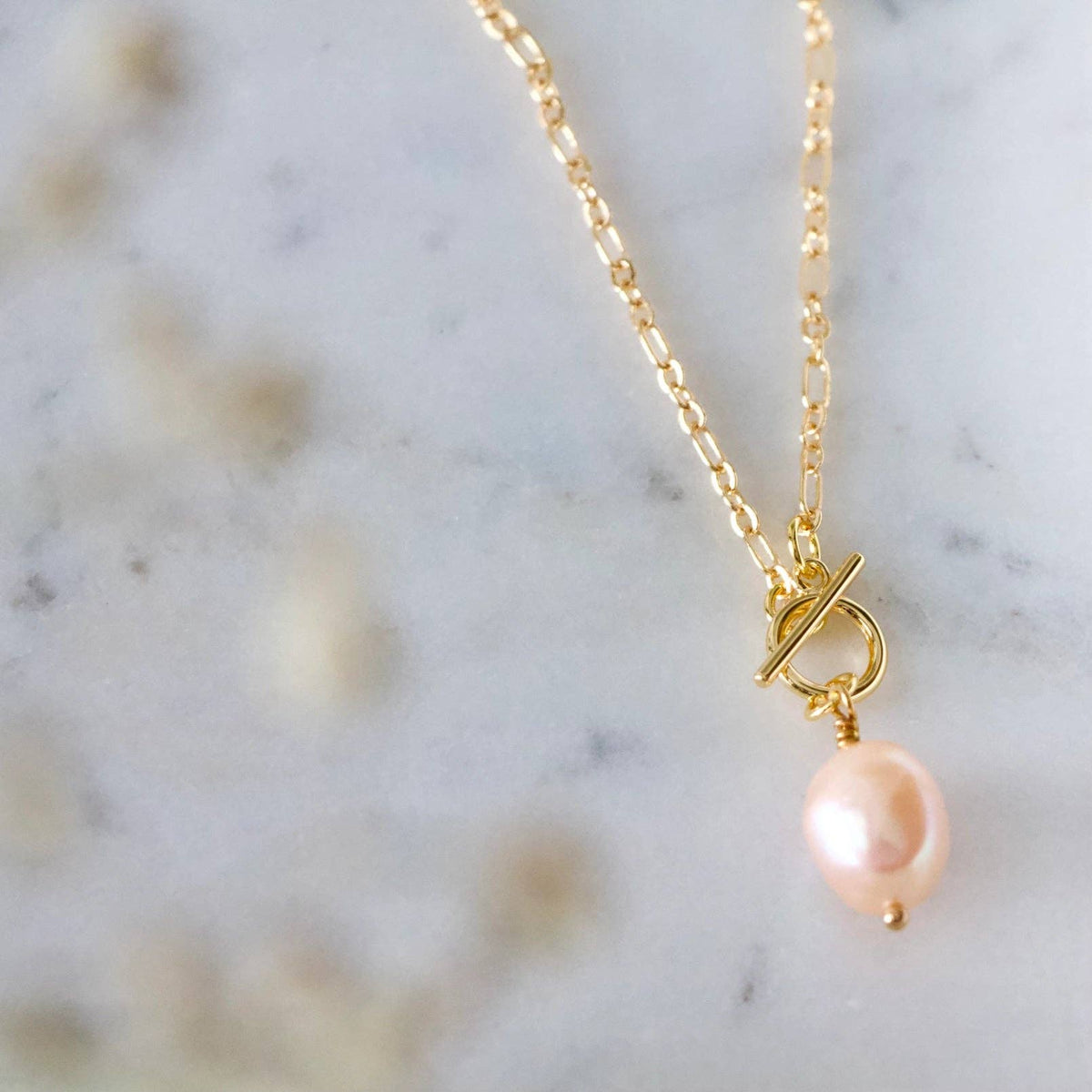 Pearl Toggle Necklace
