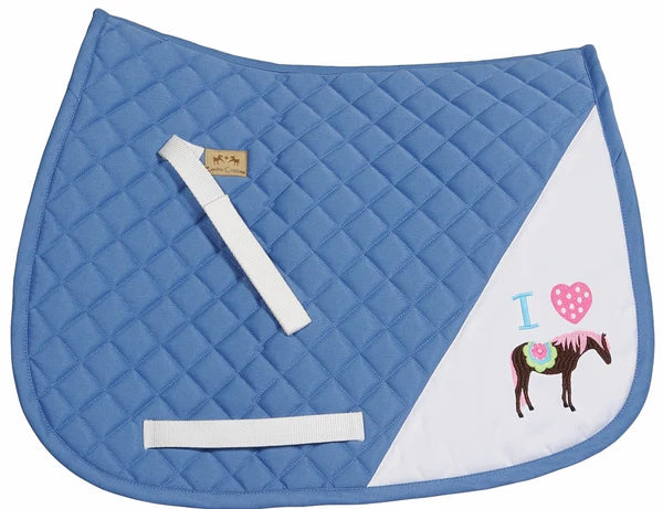 TuffRider Heart Pony Pad