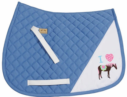 TuffRider Heart Pony Pad