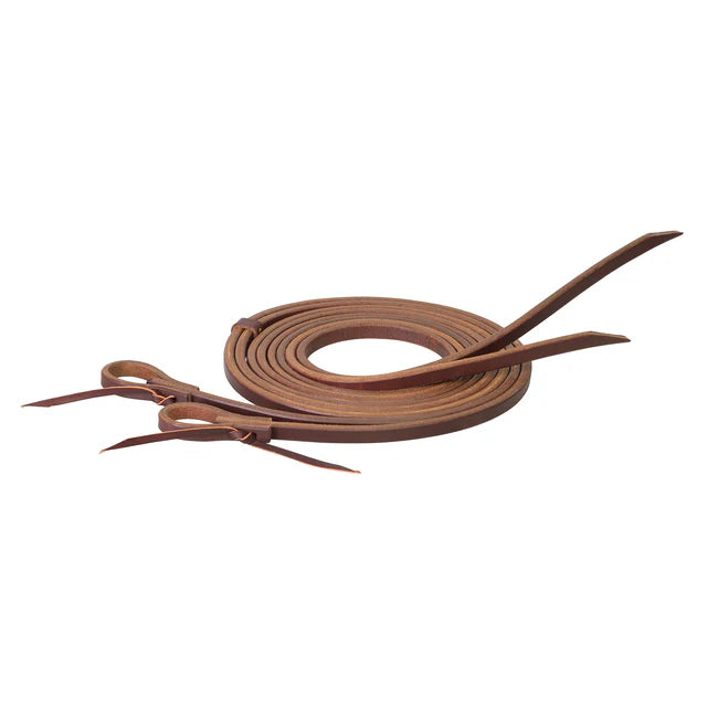 Weaver - Working Tack Extra Heavy Harness Split Reins, 1/2"X8'