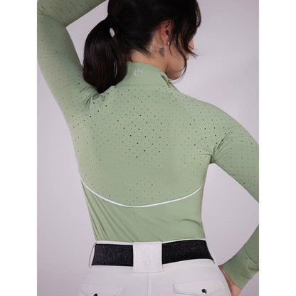 Dapplebay Lady 1/4 Zip Aircut LS Riding Top