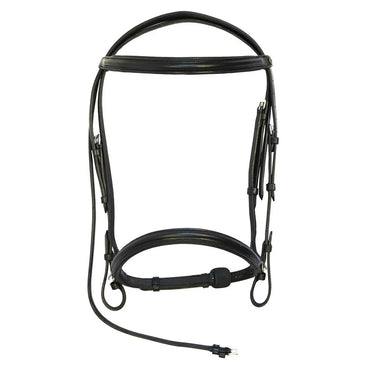 Henri de Rivel Pro Padded Dressage Bridle with Web Reins