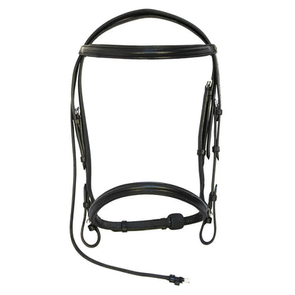 Henri de Rivel Pro Padded Dressage Bridle with Web Reins