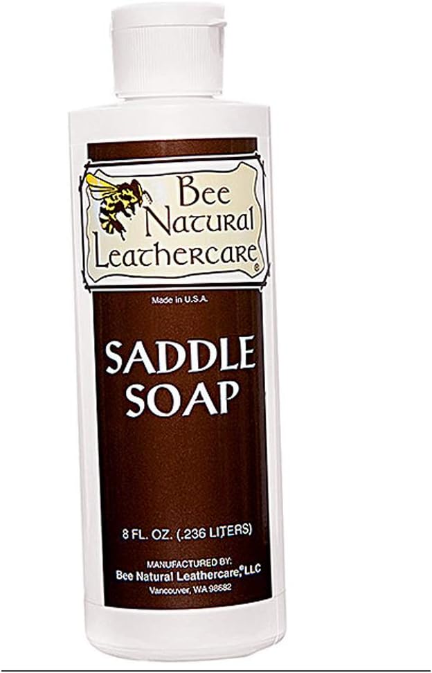 Bee Natural Leathercare Saddle Soap 8 oz.