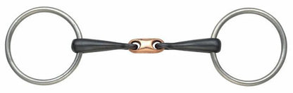 Copper Lozenge Snaffle with Sweet Iron Mouth