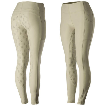 Horze Crescendo Leah Silicone Grip Equestrian Riding Legging Pants