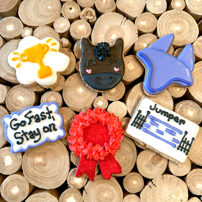 Jumper Set Horse Cookie 6 pack