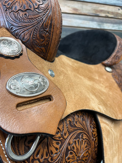 Hilason Ranch Saddle Set 16”