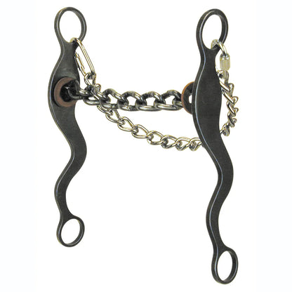 Reinsman Mike Beers Blue Steel Chain Bit