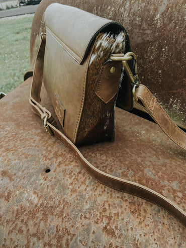 Del Rio Tooled Leather Womens Purse Crossbody with Cowhide