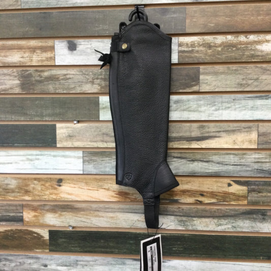 USED Ariat Ladies Half Chaps Small Black