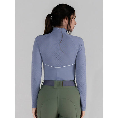 Dapplebay Lady 1/4 Zip Aircut LS Riding Top