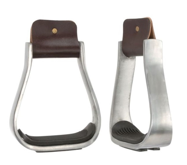 Tough 1 Aluminum Stirrups with Rubber Pad