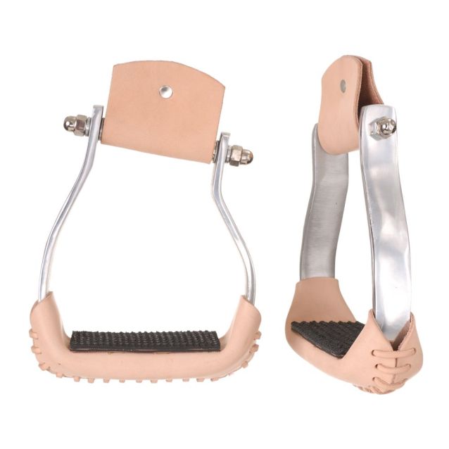 Tough1 Aluminum 2" Angled Stirrups