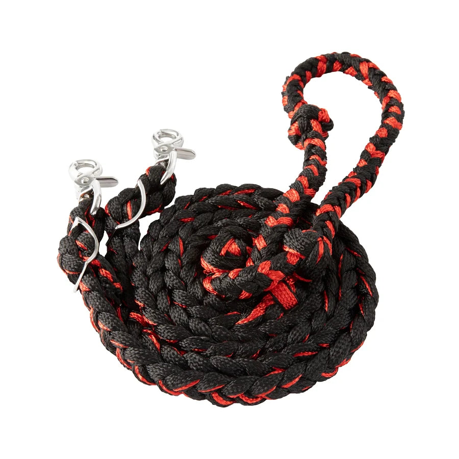 Braided Polyester Barrel Rein