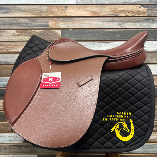 Kincade Leather Close Contact Saddle 17.5"