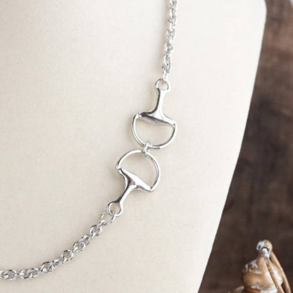 Riding Line – Horse Bit Cable Chain Necklace