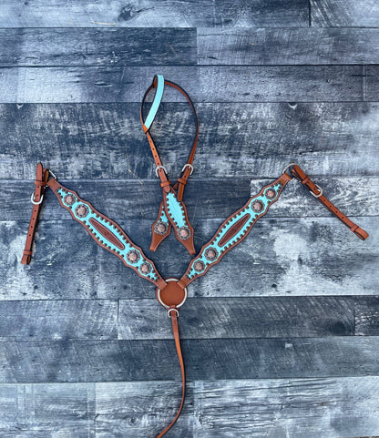 Annie Oakley Headstall and Breast Collar Set